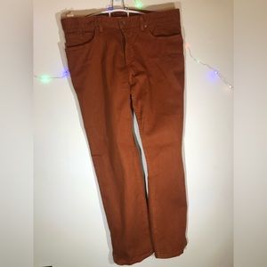 CUBAVERA Hot Rust. 38x32 Straight leg. Unisex jeans ( I opine).